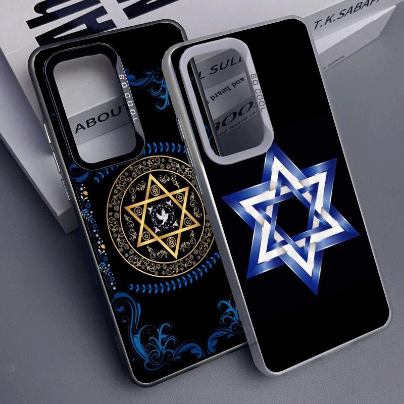 David Jewish Star Symbol Soft Phone Case for Samsung A17 A16 A15 A14 A13 A57 A56 A55 A54 A53 A37 A36 A35 A34 A33 A26 A25 A24 A23