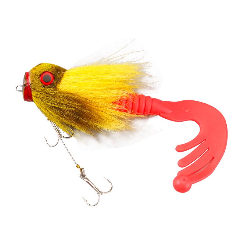 Bionic Deer Hair Mouse Lure: Freshwater & Deep Sea Fishing Bait