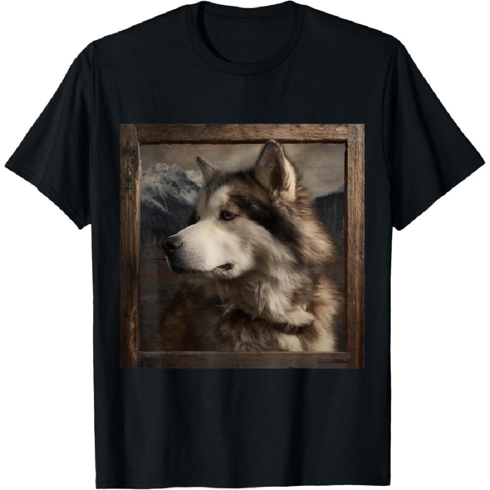 

Alaskan Malamute Dogs - Alaskan Malamute T-Shirt(6) XXXXXL чёрный
