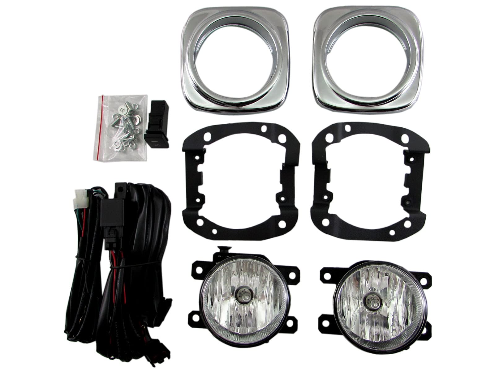 

BRIGHTZ LED Fog Light Retrofit Kit for Carry Truck DA16T Compatible with DA and 16 models [FOG-H-114] DA16, A16,