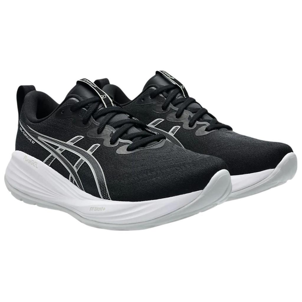 ASICS Men's Gel-Cumulus 27 Black Concrete Running Shoes 1011B960-002