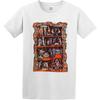 SHENGCHEN Hortus Deliciarum Hell Medieval Torture Satan Men's Fashion T-Shirt White
