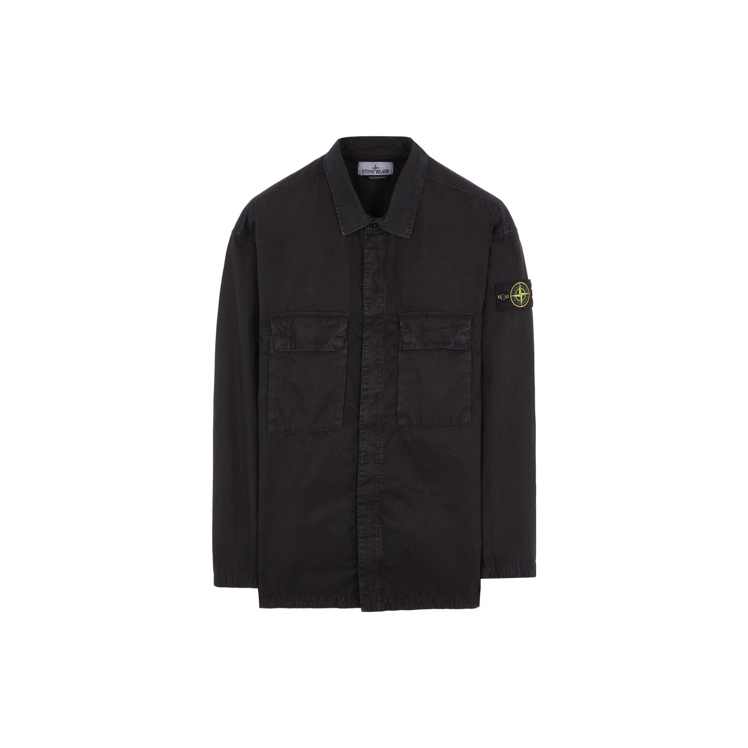 

Stone Island Ss23 Double Pocket Single Breasted Jacket Men jackets Washed-Black 7815115WN-V0129 S