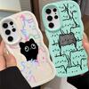 Cartoon Cute Cat Soft Phone Cover Case for Samsung Galaxy S20 FE S23 Plus S25 S24 A25 S21 A26 S22 Ultra A24 A36 A55 A54 A35 A34