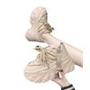 Dad Shoes Women's Spring and Autumn New Thick Bottom Heightened Platform Shoes Ins Trendy All-Match Casual Sneaker