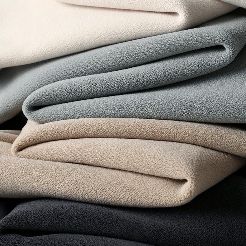 Autumn and Winter Thickened Fleece-lined Clothes Women's Coat Warm Polar Fleece Cardigan Outer Wear Long Sleeve Top Casual Shirt