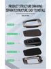 Toyota Key Covers: Compatible with Avalon, Camry, Corolla, Levin, Wildlander, RAV4, and Prado.