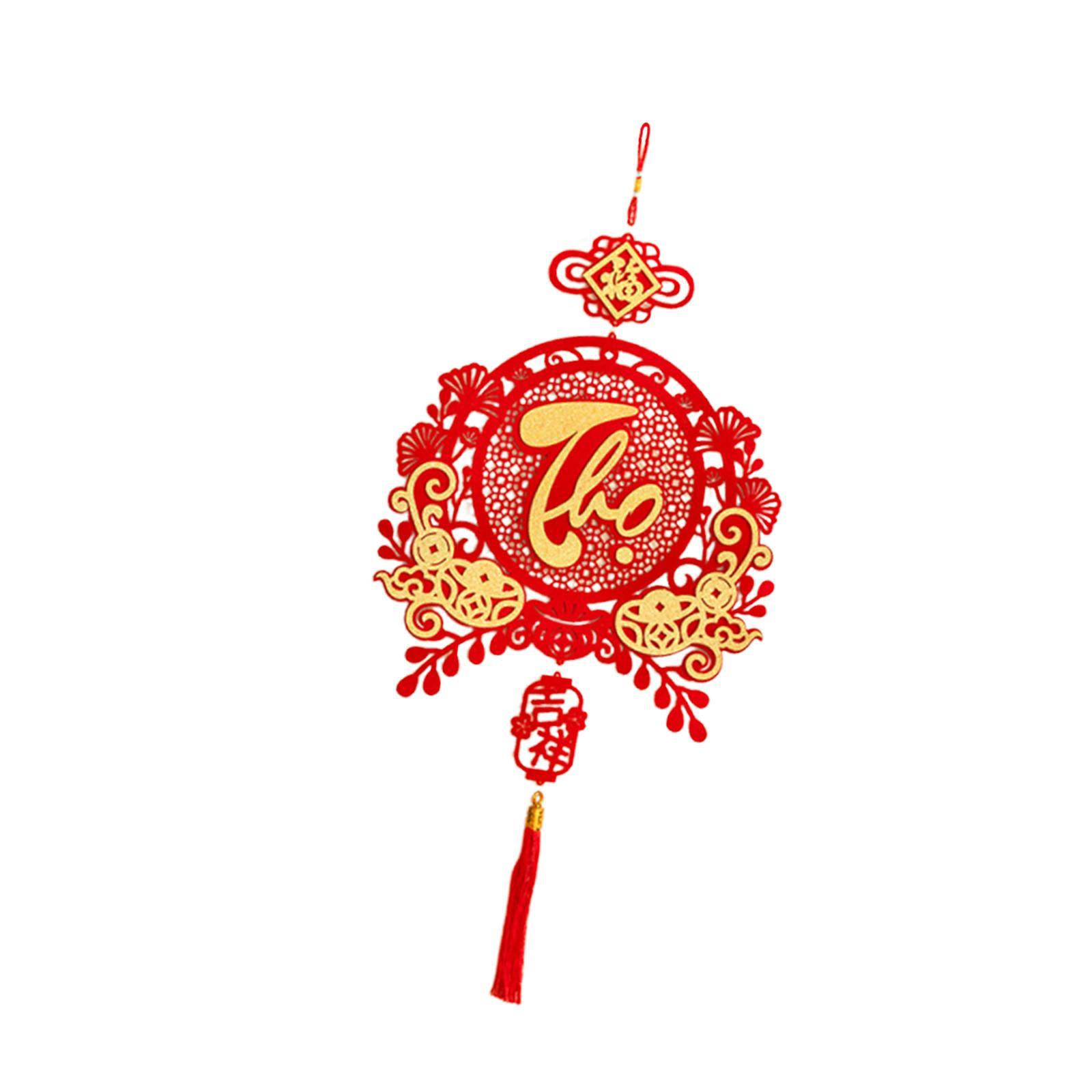

New Year Decoration Vietnamese Spring Festival Decor Photo Props Lightweight Traditional Lunar New Year Ornament for Bedroom