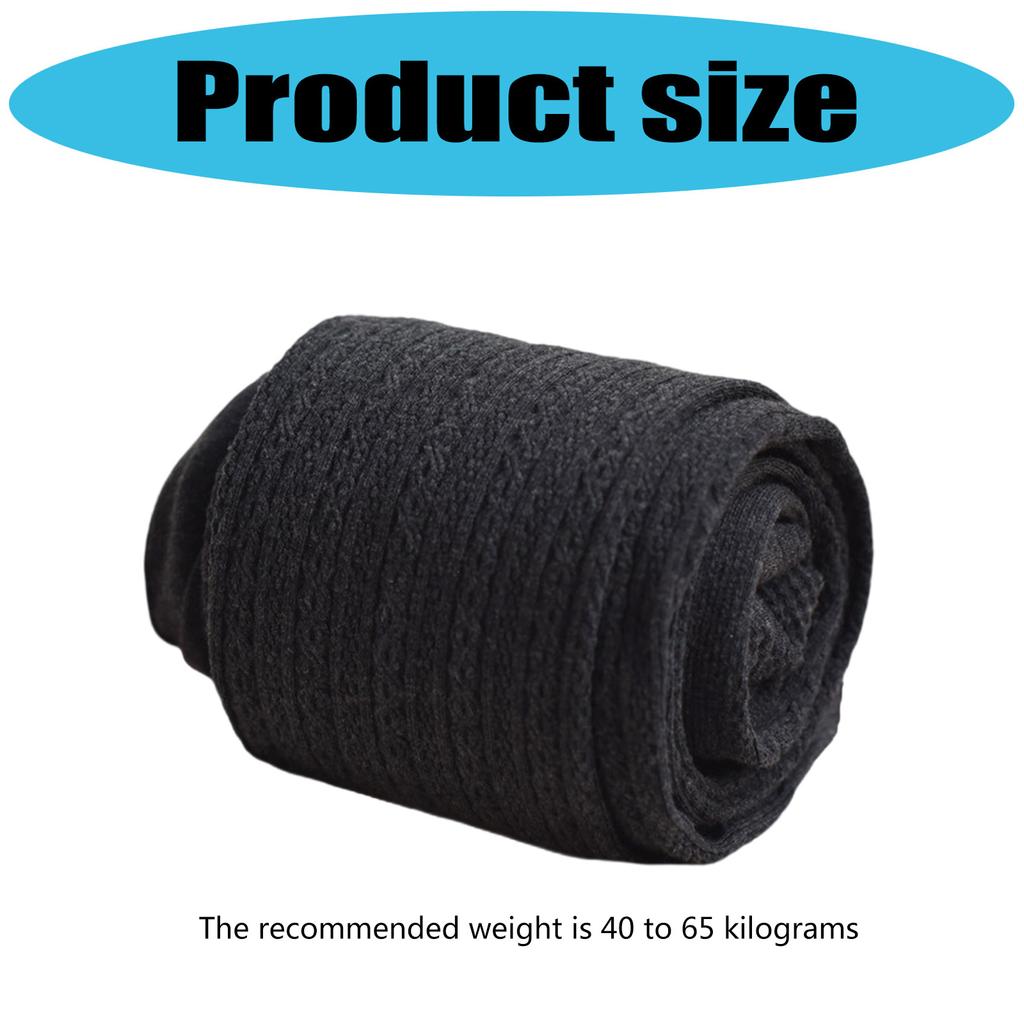 Thermische Winterstrumpfhose Kabelstrick-Textur Verdickt Baumwolle Hoher Bund Stretch Schlankmachende Strumpfhose Für Damen Kaltes Wetter