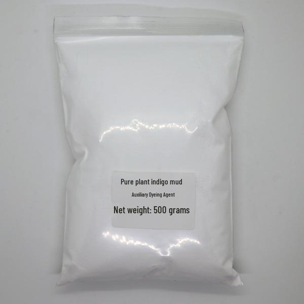 Pure Plant Indigo Tie-Dye Kit: Batik Resist Dyeing with Indigo Powder, Reducing & Fixing Agents, Dyeing Aid