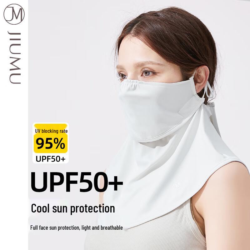 JIUMU Ice Silk Full Face Sun Protection Mask