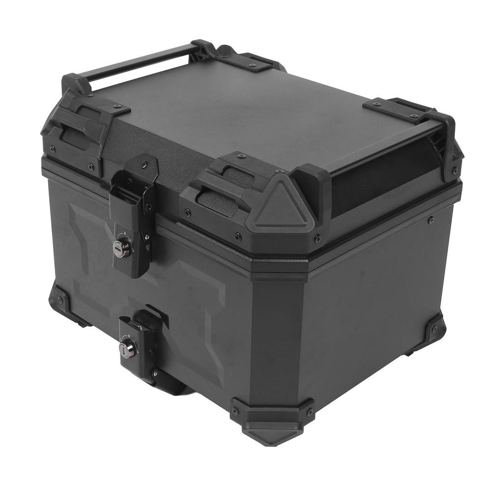 45L Motorcycle Top Box Universal Waterproof Rear Luggage Storage Tool Cases Trunk Tour Tail Box