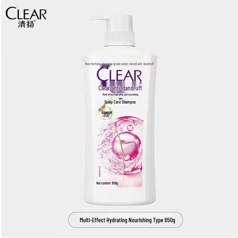 Clear Anti-Dandruff Multi-Effect Moisturizing Shampoo