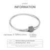 Bracciale a Catena Maglia Me Autentico Argento 925 Bracciale a Catena Serpente Adatto per Charms Originali Brand Europei Gioielli Fai da Te Regalo