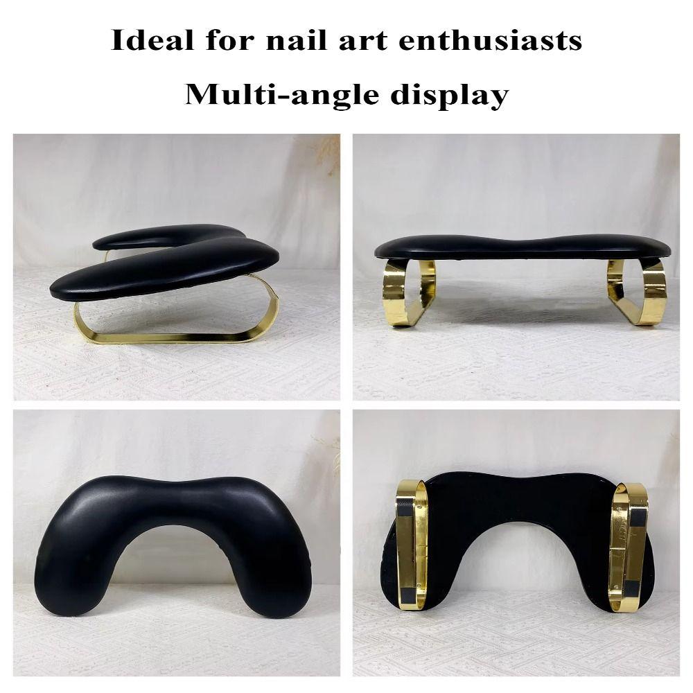 U Shaped Nail Art Stand Tilt Design Manicure Hand Pillow Nail Arm Rest Cushion  Nail Accessories