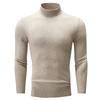 Men S Half Turtleneck Knit Sweater Solid Color Casual Spring Autumn