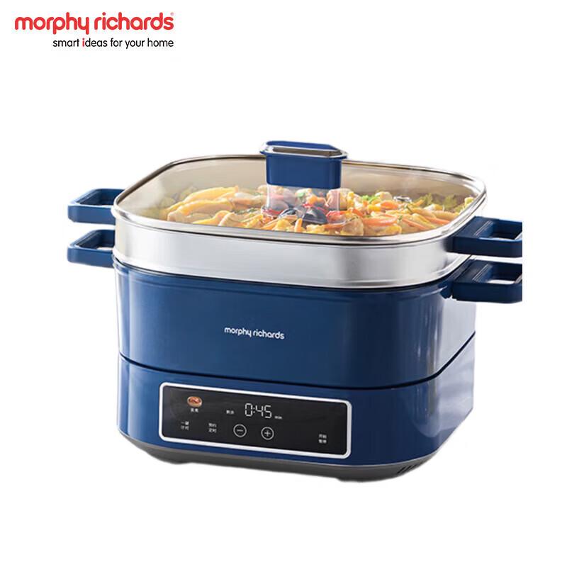 Morphy Richards MR8901 6L IH Multi-Function Electric Steamer CN plug (adapter included)