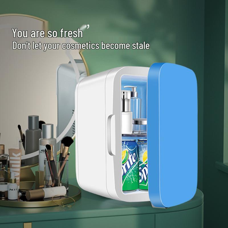 Portable 8L Mini Car and Home Refrigerator, Dual 12V, Cold/Warm, for Travel