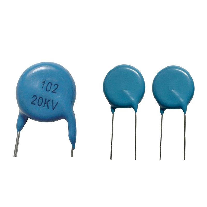 Kit De 20 Condensateurs Céramique Haute Tension 20KV 1nF (0.001uF) 102 - Neuf
