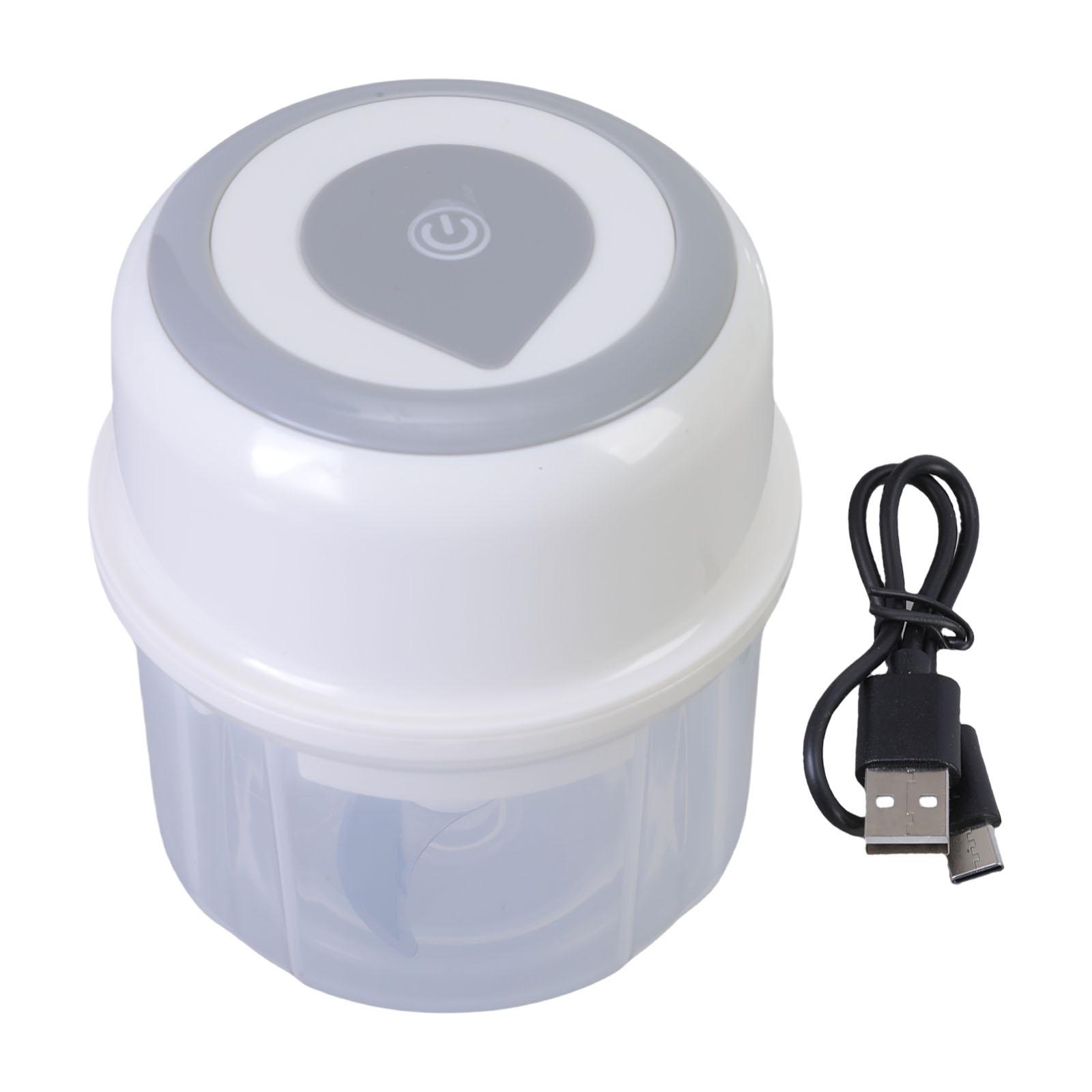 

Мини Электрический Измельчитель Чеснока USB Перезаряжаемый Овощной Измельчитель Эффективный 250 мл Беспроводной Кухонный Комбайн для Орехов Лука