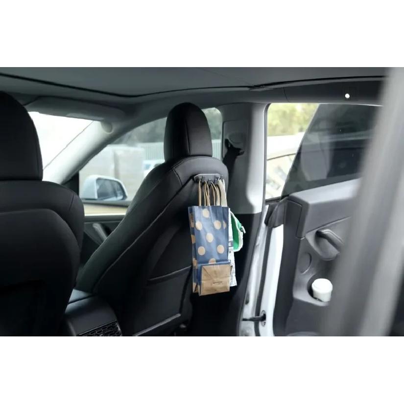 For Tesla Model 3 Y S X 3+ Highland Model Y Launch 2025 Seat Backrest Hook Front Seat Hanger ABS Storage Rack Car Accessories