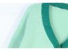 2025 Spring/Autumn Snake Year Embroidered Beaded V-neck Long Sleeve Women's Cardigan