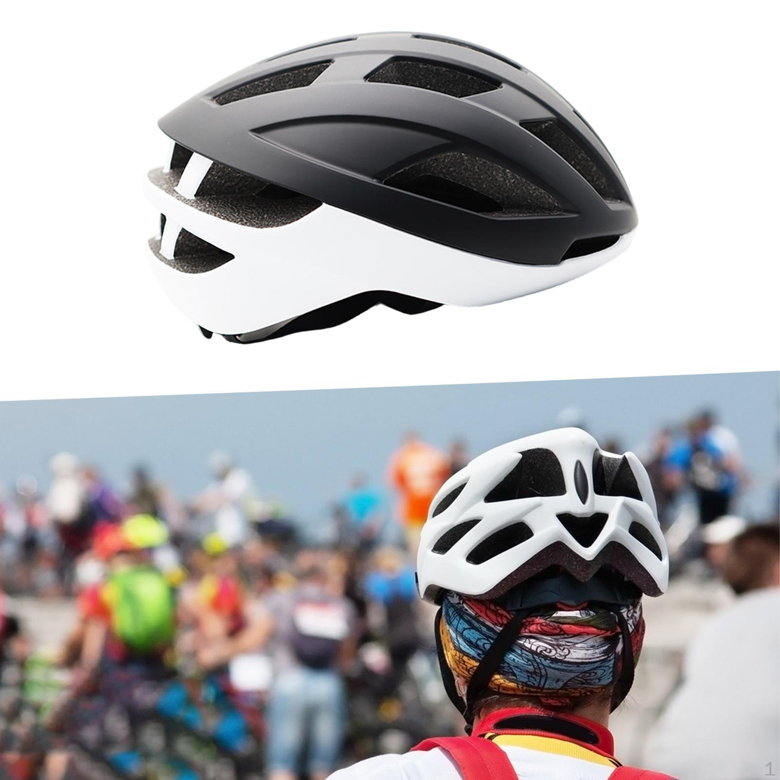 

Велосипедный шлем портативное защитное снаряжение для езды на велосипеде скутер широкий окружность головы Black with White