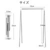Udoric Indoor Clothes Drying Rack, Foldable, Clothes Drying Stand, for Drying Clothes and Futons, Width 33-72cm, Height 33-136cm, No Assembly Required