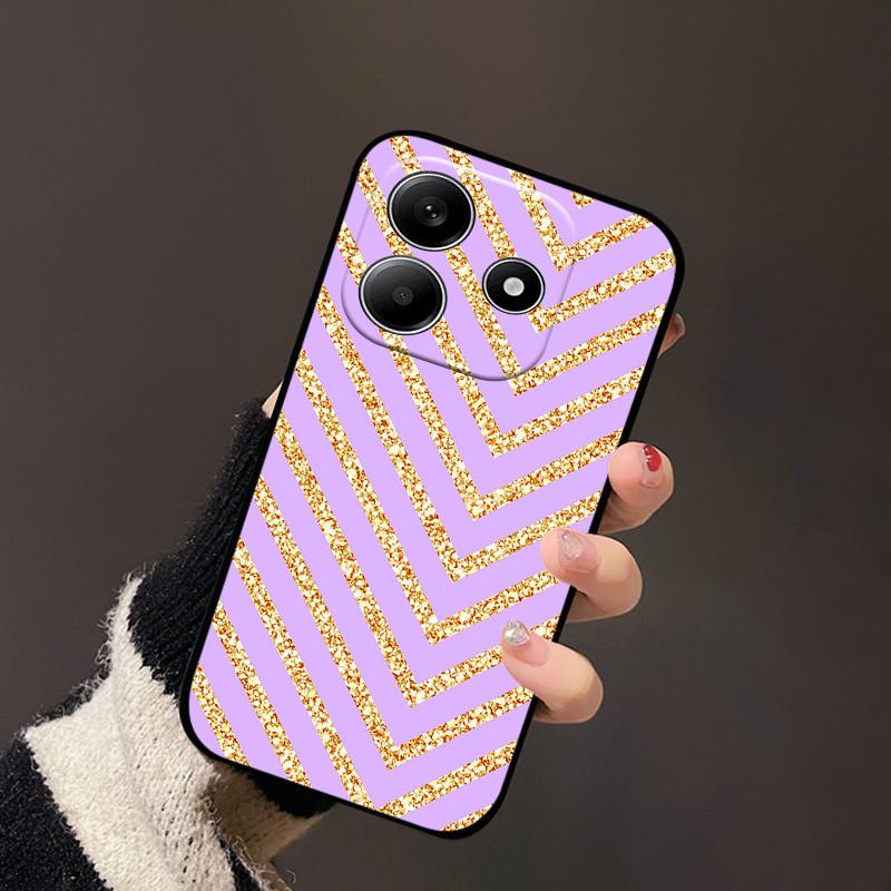 For Redmi Note 14 5G Case Cute Painted Silicone Soft TPU Phone Coque Capa For Redmi Note 14 4G Shockproof Fundas Bumper Cover