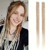 2Pcs Ombre Handmade Dreadlock Extensions Clip-in Hippie Dreads Hairpiece  Daily Use