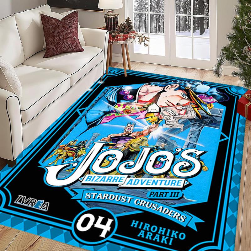 JoJos bizarres Abenteuer: Diamant Unzerbrechliche Teppichbodenmatten Heimdeko Weihnachtsgeschenke Badezimmerteppich Mode