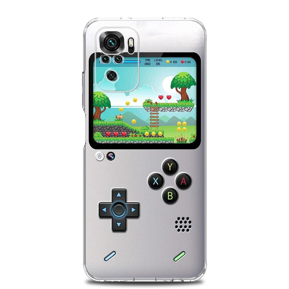 

Чехол для игрового телефона Gameboy Boy для Xiaomi Redmi Note 13 12 5G 9S 9 8 10 11 Pro Plus 4G 9T 13C 12C10C 9C 9A 7, прозрачный чехол Redmi Note 8 Pro