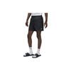 Essentials Solid Color Lace-Up Mid-Rise Casual Shorts Men Shorts Black FQ4562-010