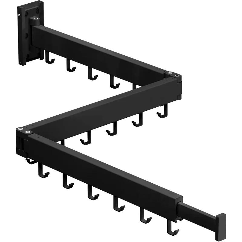 Drying Rack Clothing, Retractable Clothes Drying Rack,Wall Mounted Laundry Rack, Laundry Drying