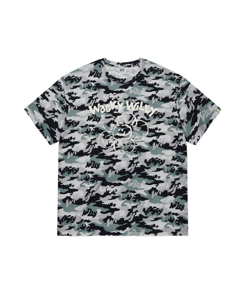 WACKY WILLY [26Ss] Signature Big Lily Short Sleeve T-Shirt (5 Colors)
