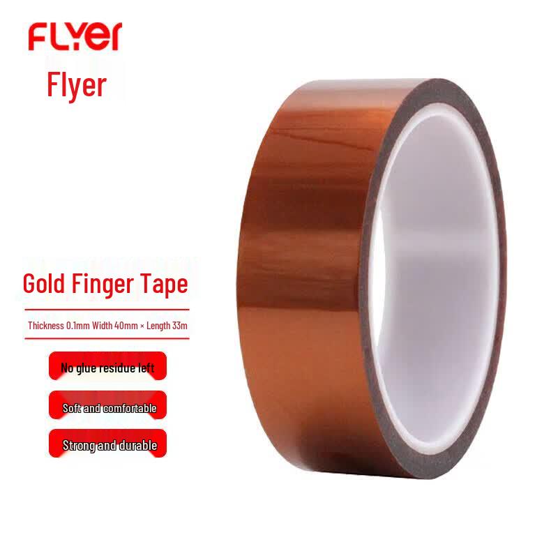 FLYER High Temperature Polyimide Gold Finger Tape