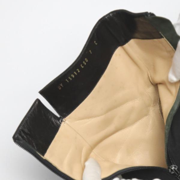 Salvatore Ferragamo short boots 7C boots black Women Used