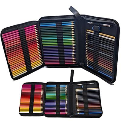 KARAFURA Colored Pencil Gift Set for Outdoor and Includes Storage Bag and Sharpener 72-Color Oil-Based Set, Sketching, Art, Sketching, Students,
