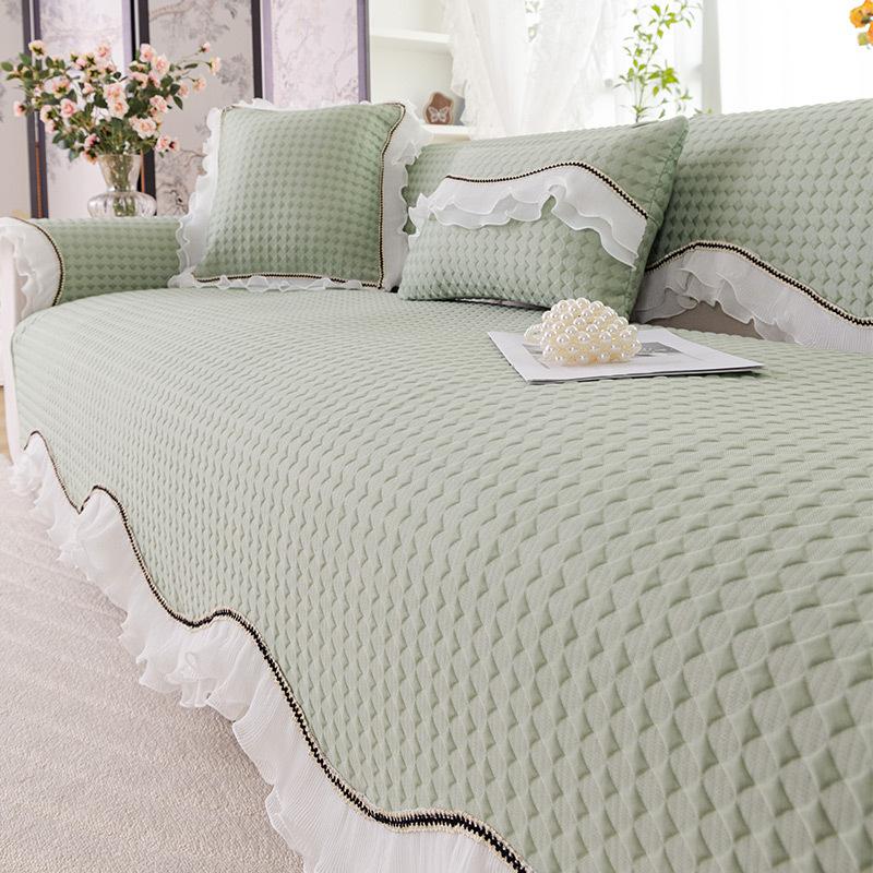 

Ice Silk Sofa Cushion, Summer And Summer Non-Slip Mat, Seat Cushion New Fabric Cover Cover Cloth 70*70cm