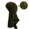 Men Unisex Women Velvet Breathable Bandana Hat Turban Caps Doo Headwear Durag