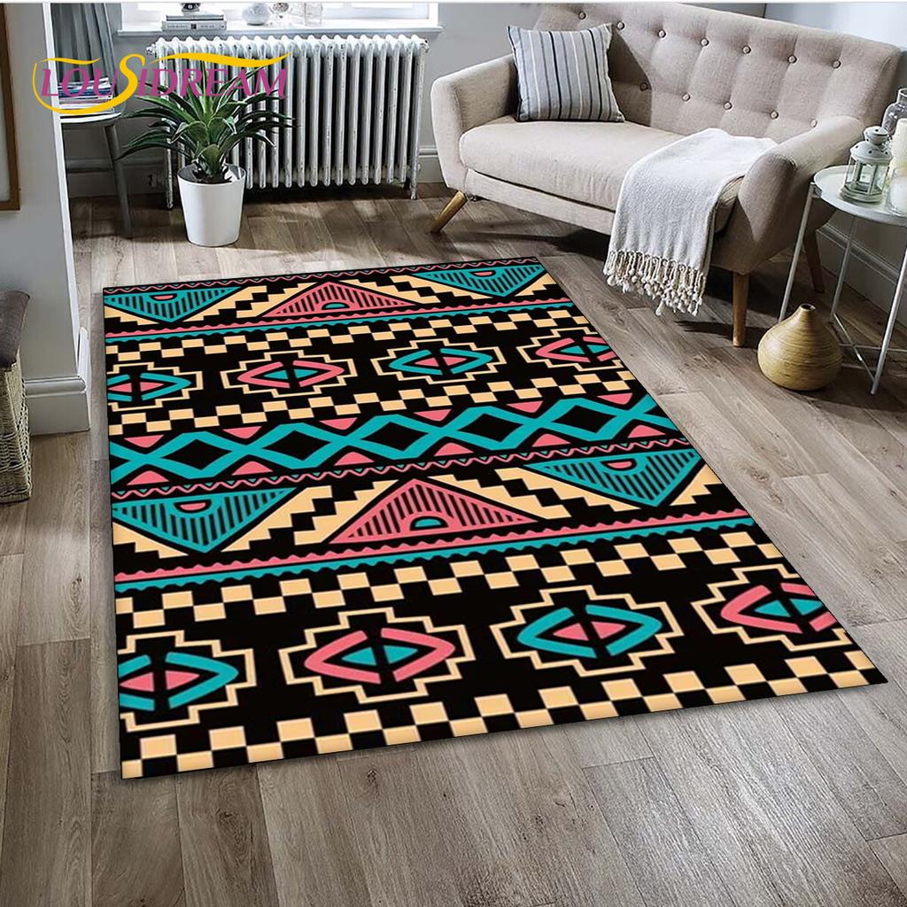 Bohemia Nordic Persia Series Area Rug,Carpet Rug for Home Living Room Bedroom Sofa Doormat Kitchen Decor,kids Non-slip Floor Mat