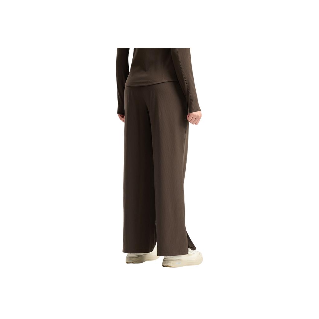 Fila Fitness Fashion Retro Classic Versatile Casual Comfortable Loose Straight Leg Knit Sweatpants Women Bottoms A11W541614F-BN