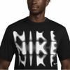 Nike Pullover Round Neck Letter Short Sleeve T-Shirt Men Tops Black HJ3074-010