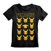 ** Pokémon Pokemon – Pikachu Faces CHILD Size T-shirt **