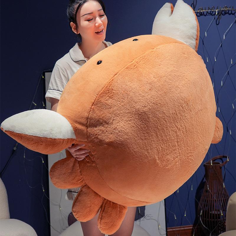 50/70cm Simulation Bread Crab Plush Throw Pillow Toy Cute Stuffed Animals Sea Ocean Crab Plushies Cushion Soft Kids Toys Gifts