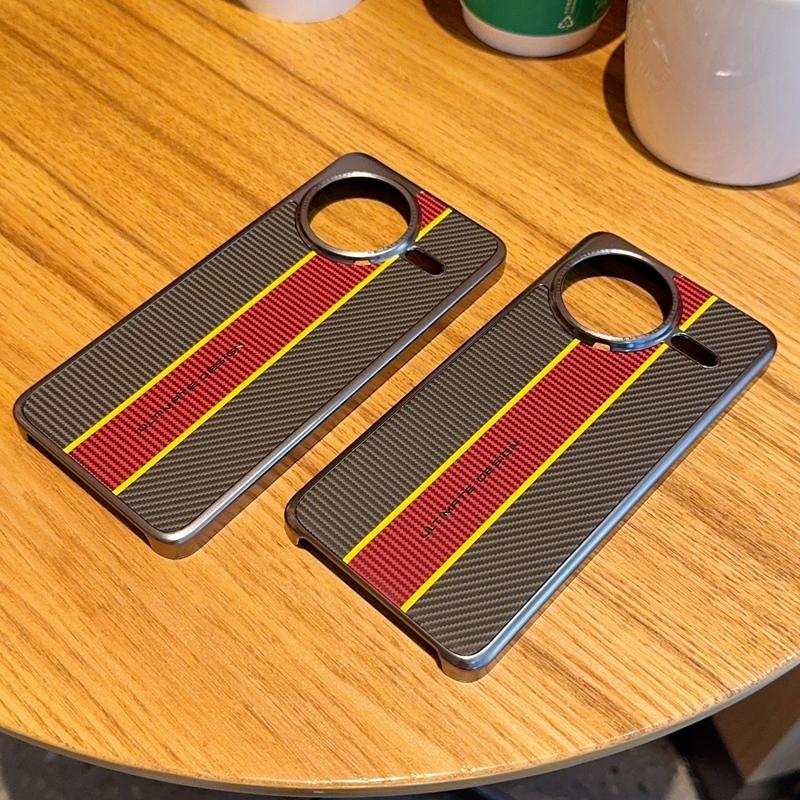 For Xiaomi Redmi K80 5G/Poco F7 Pro 5G Case Fiber Texture Leather+PC Phone Cover