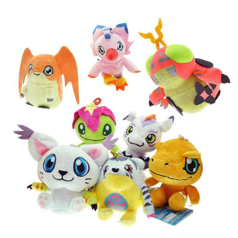 Adorable Anime Digimon Adventure Plush Toys For Kids Featuring Soft And Comfortable Dolls