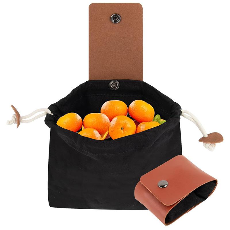 Outdoor Foraging Bag Fruit Picking Bag Camping Multi Functional Tool Waist Bag Waist Hanging Storage Foraging Bag