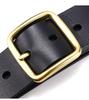 Retro Men's Cowhide Leather Pin Buckle Belt - Versatile Business Casual for All Ages