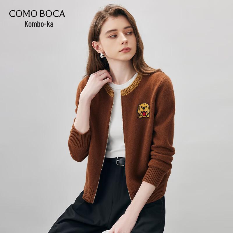 

KEMONBOCA Women s 2025 A/W Cartoon Wool Cardigan Sweater L